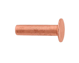 Weaver Leather&reg; #104 Tubular Copper Rivets 6/16"