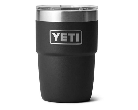 YETI&reg; Rambler 8 oz Tumbler - Black Ceramic Lined