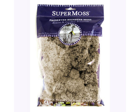 SuperMoss&reg; 2 oz. Natural Super Reindeer Preserved Moss