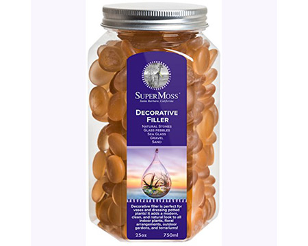 SuperMoss&reg; 25 oz. Soft Glass Pebbles - Rose