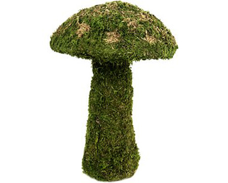SuperMoss&reg; Galapagos Moss Mushroom Decorative Terrarium Ornament - Medium