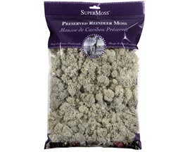 SuperMoss&reg; 8 oz. Preserved & Bagged Natural Reindeer Moss