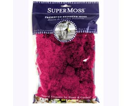 SuperMoss&reg; 2 oz. Reindeer Moss - Fuchsia