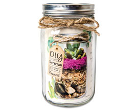 SuperMoss&reg; 32 oz. DIY Mason Terrarium Kit Jar - Newport