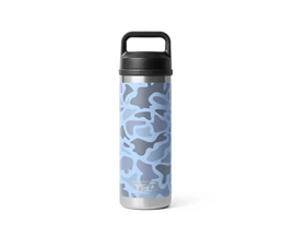 YETI&reg; Rambler 18 oz Bottle with Chug Cap - Blue Camo