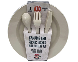 16 Piece Camping Dishes