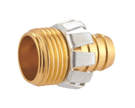 ACE&reg; 5/8" Metal Male Clinch Hose Mender Clamp