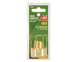 ACE&reg; Hose Adapter - Brass 3/4" fh - 1/2" mp
