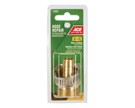 ACE&reg; Hose Coupler Barb 1/2 x 3/4 ml