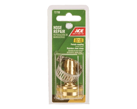 ACE&reg; Hose Repair 1/2" Hose Barb 3/4" FHT