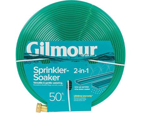 Gilmour&reg; Sprinkler/Soaker Hose 50�