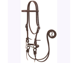 Weaver Leather&reg; Working Tack Pony Bridle Snaffle Mouth Bit