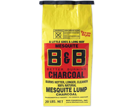 B & B Charcoal� Mesquite Lump Charcoal