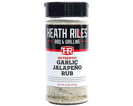 Heath Riles BBQ Rub - Garlic Jalapeno