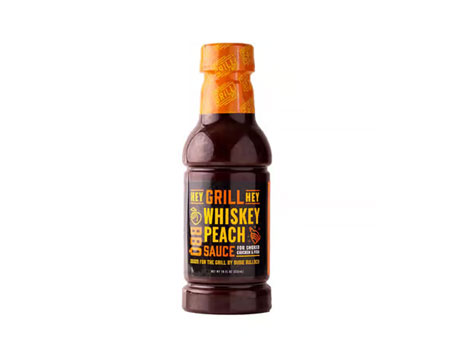 Hey Grill Hey Whiskey Peach BBQ Sauce