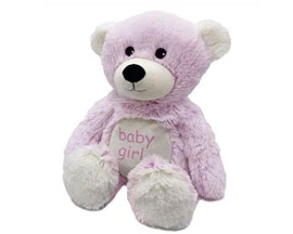 Warmies Microwaveable Plush - Baby Girl Bear