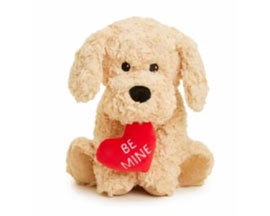 Warmies Microwaveable Plush - Golden Dog Be Mine