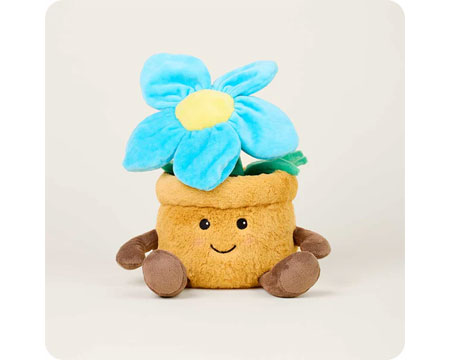 Blue Flower Pot Warmies