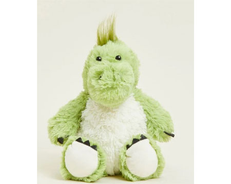 Warmies Junior Microwaveable Plush - Green Dinosaur