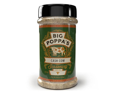 Big Poppa's Cash Cow BBQ Seasoning