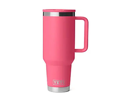 YETI&reg; Rambler 40 oz Travel Straw Mug - Tropical Pink