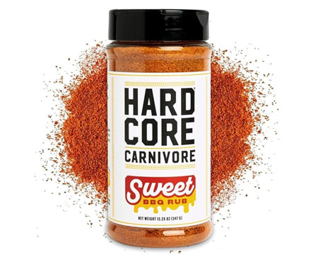 Hardcore&reg; Carnivore Sweet BBQ Rub