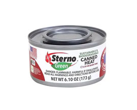 Sterno&reg; Canned Heat Green Gel 6 Pack