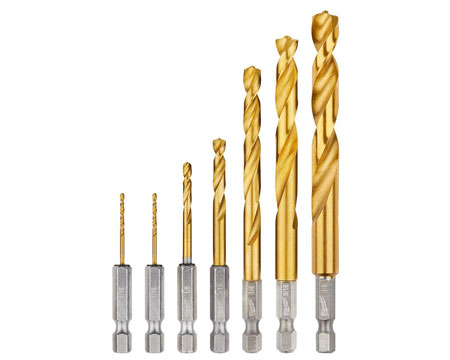 Shockwave� Titanium Drill Bit Set - 7 Piece