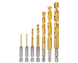 Shockwave� Titanium Drill Bit Set - 7 Piece