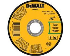 DeWalt&reg; Cut Wheel in Thick Aluminum Oxide Abrasive