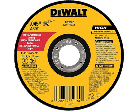 DeWalt&reg; Metal Thin Cut-Off Wheel