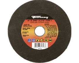 Forney&reg; Metal Cut-Off Wheel 60 Grit