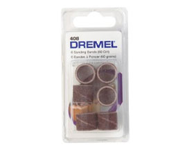 Dremel&reg; 1/2" Sand Drum 60 Grit 6 Pack