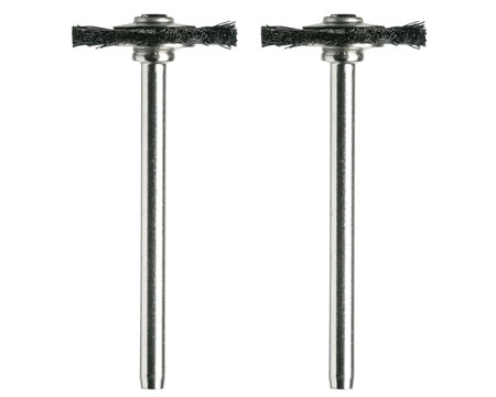 DREMEL&reg; Nylon Bristle Brush 2 Pack