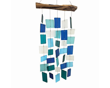 Ocean Beveled Square Chime