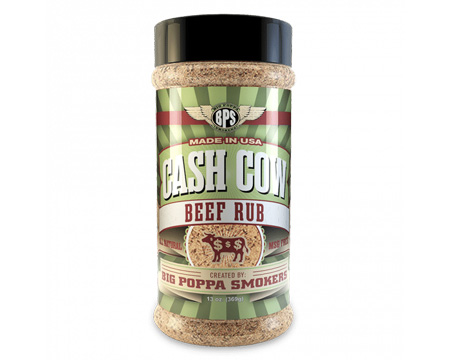 Big Poppa's&reg; 13 oz. Cash Cow BBQ Beef Rub 