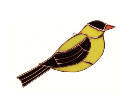 Gift Essentials&reg; Stained Glass Goldfinch Suncatcher