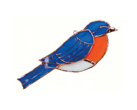 Gift Essentials&reg; Stained Glass Bluebird Suncatcher