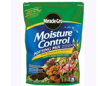 Miracle-Gro&reg; 16 Qt. Moisture Control Potting Mix Solid Bag