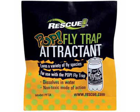 Rescue!&reg; Pop! Fly Trap Bait Refill Outdoor Use Water Souble Powder