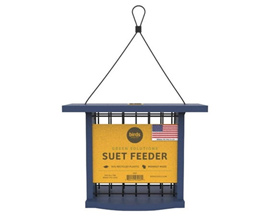 Birds Choice&reg; Plastic Suet Bird Feeder - Blue