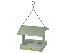 Birds Choice&reg; Plastic Fly-Through Bird Feeder - Green