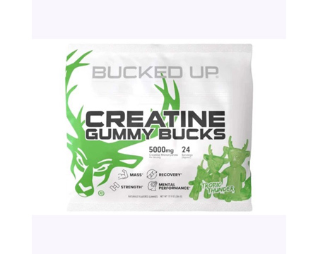 Bucked Up&reg; Creatine Gummy Bucks - Tropic Thunder