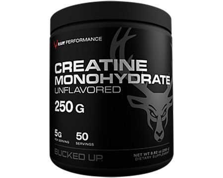 Bucked Up&reg; Creatine Monohydrate Unflavored Supplement Powder