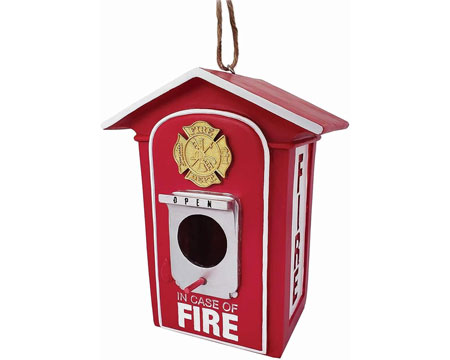 Fire Box Birdhouse