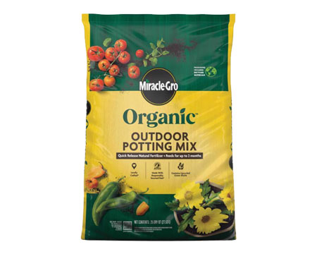  Miracle-Gro&reg; Potting Mix All Purpose 25qt