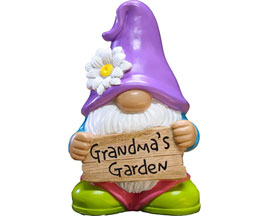 Grandma Gnome Garden Statue