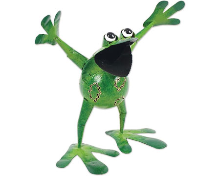 Speedy The Frog Sculpture