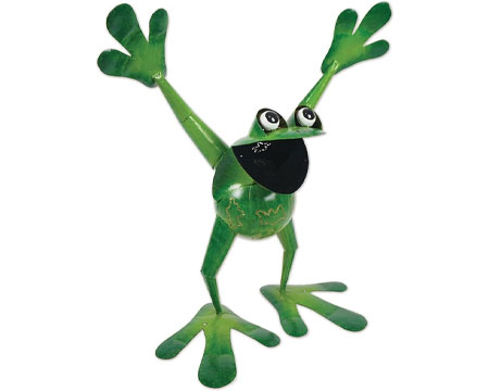 Bubba The Frog Sculpture