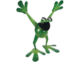 Bubba The Frog Sculpture